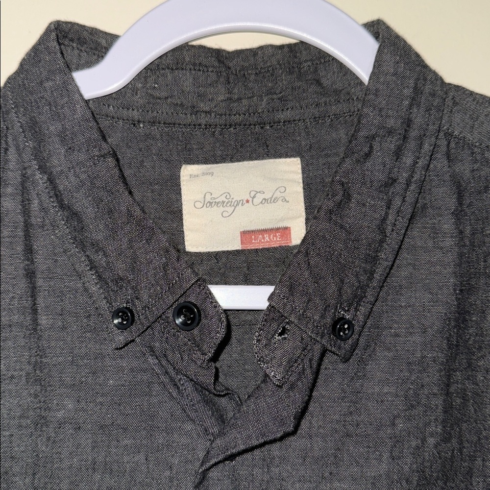 Sovereign Code Two-Tone Black and Gray Shirt - Picture 2 of 4